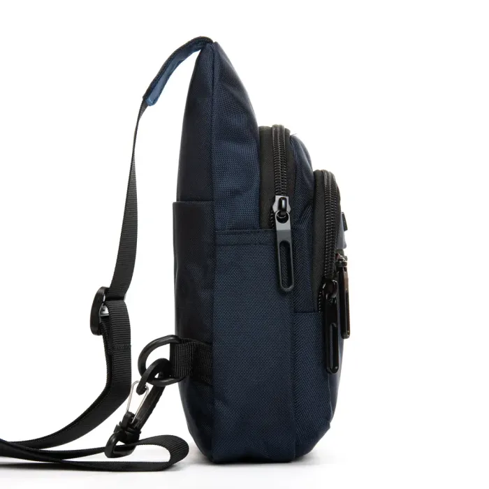 Сумка чоловіча Планшет нейлон Lanpad 8646 black