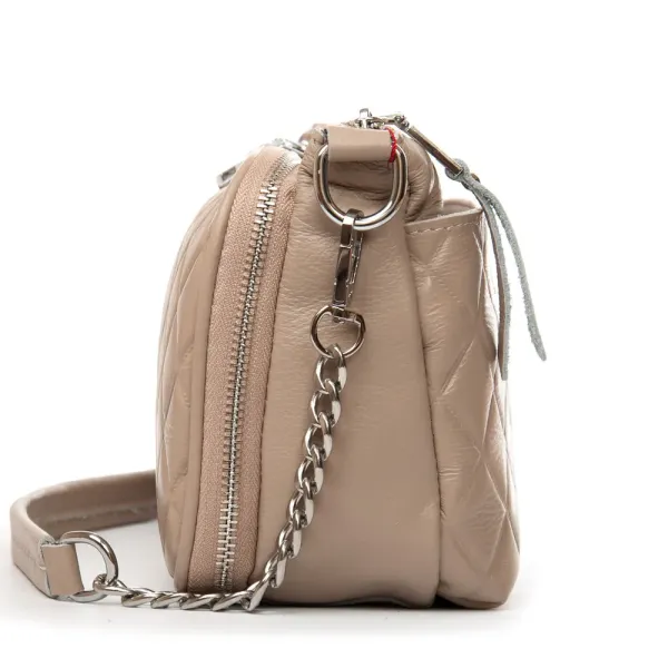 Сумка Женская Классическая кожа ALEX RAI 93055 beige