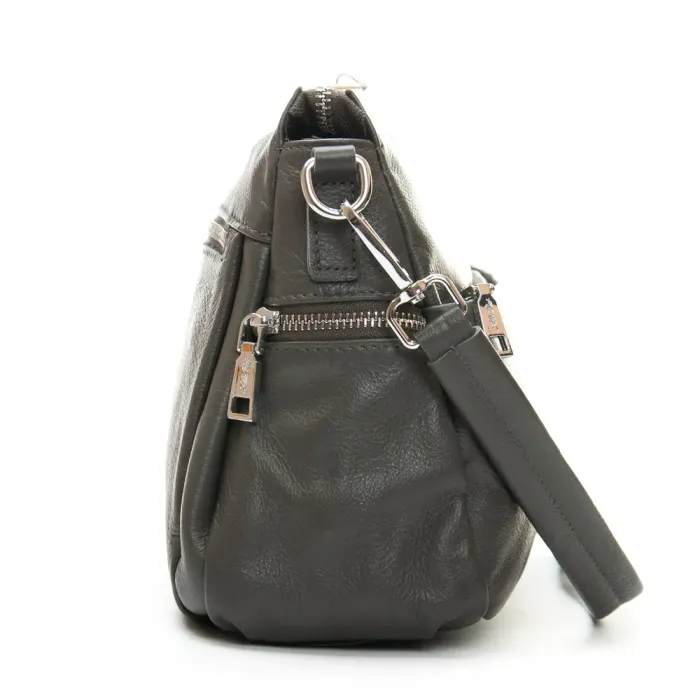 Сумка Женская Классическая кожа ALEX RAI 2048-9 d.gray