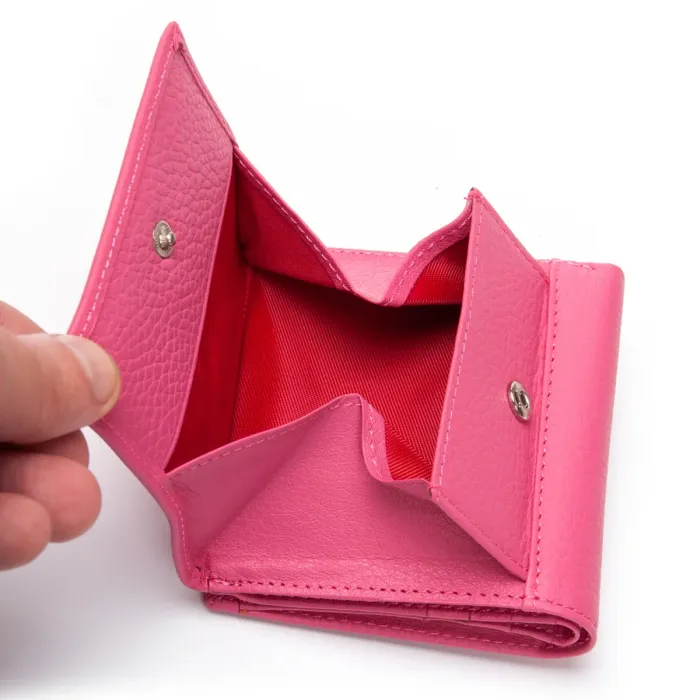 Кошелек Bright Женский кожа DR. BOND WS-219 plum-red