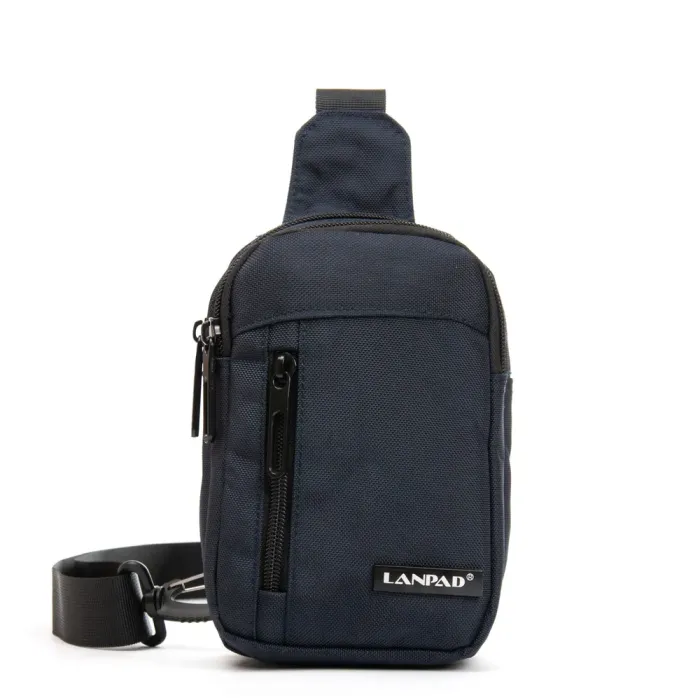 Сумка Мужская На Плечо нейлон Lanpad 0930 blue
