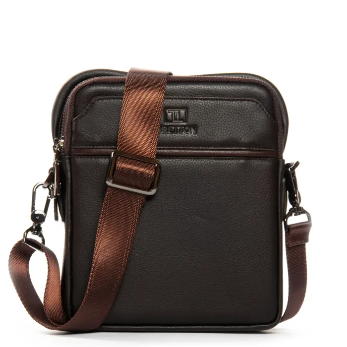 Сумка Мужская Планшет кожа BRETTON 407-41 brown