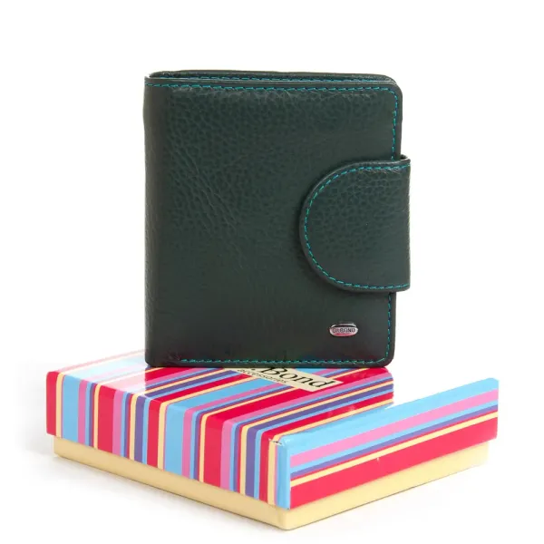 Кошелек Rainbow Женский кожа DR. BOND WRS-415-1 green