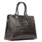 Сумка Женская Классическая кожа ALEX RAI 1561 brown croco