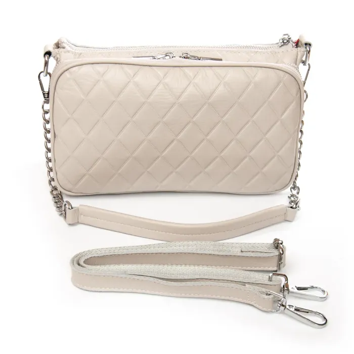 Сумка Женская Классическая кожа ALEX RAI 8912-10 l.beige