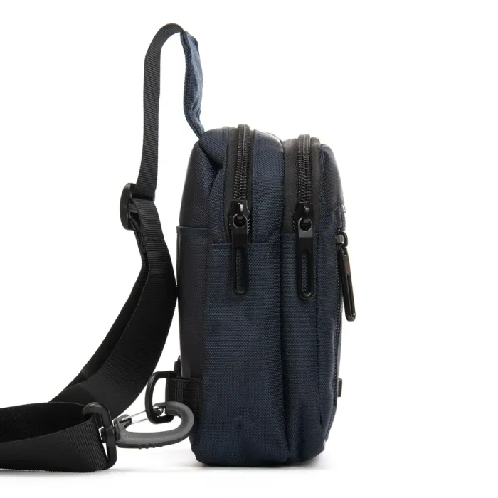 Сумка Мужская На Плечо нейлон Lanpad 0930 blue