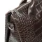 Сумка Женская Классическая кожа ALEX RAI 1561 brown croco