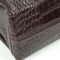 Сумка Женская Классическая кожа ALEX RAI 1561 brown croco