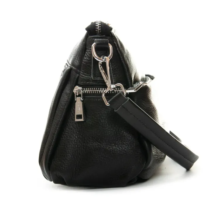 Чоловічий гаманець Classic шкіряний Dr.Bond M-OB1 black