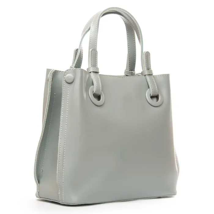 Сумка Женская Классическая кожа ALEX RAI 1546 light-grey