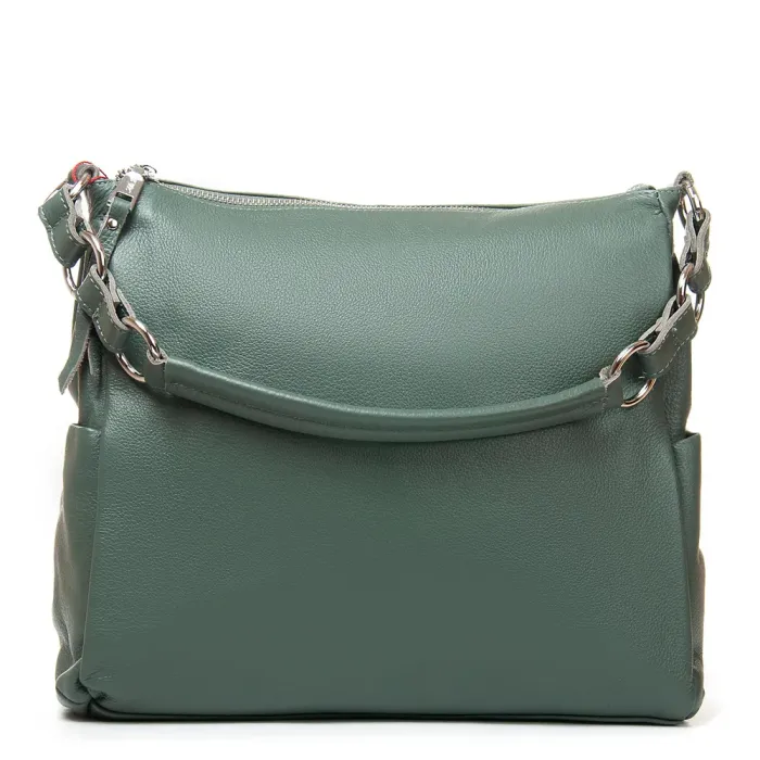 Сумка Женская Классическая кожа ALEX RAI 8919-9 green