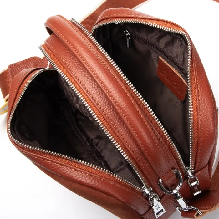 Сумка Женская Классическая замш ALEX RAI 99126 camel