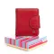 Кошелек Rainbow Женский кожа DR. BOND WRS-415-1 red