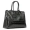 Сумка Женская Классическая кожа ALEX RAI 1561 black croco