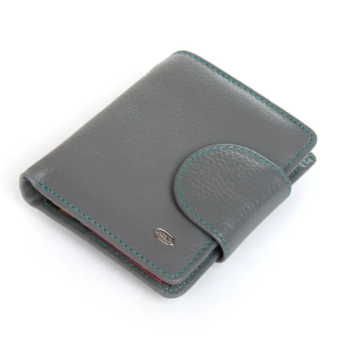 Кошелек Rainbow Женский кожа DR. BOND WRS-415-1 gray