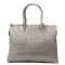 Сумка Женская Классическая кожа ALEX RAI 1561 grey croco