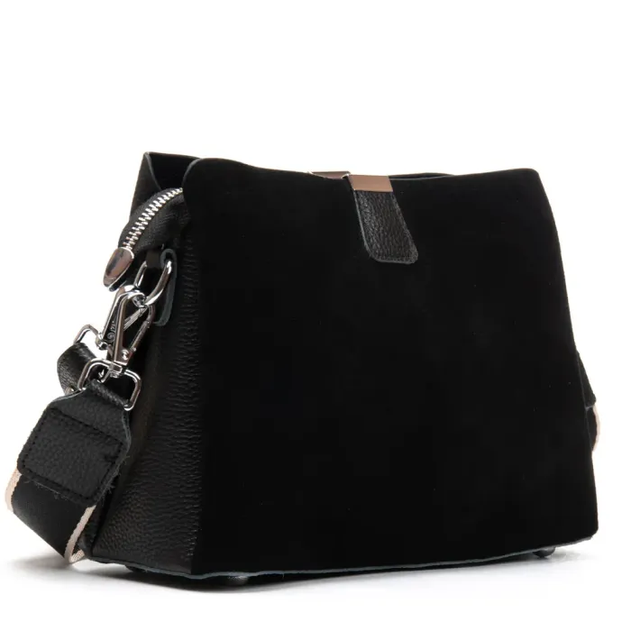 Сумка Женская Классическая замш ALEX RAI 99119 black