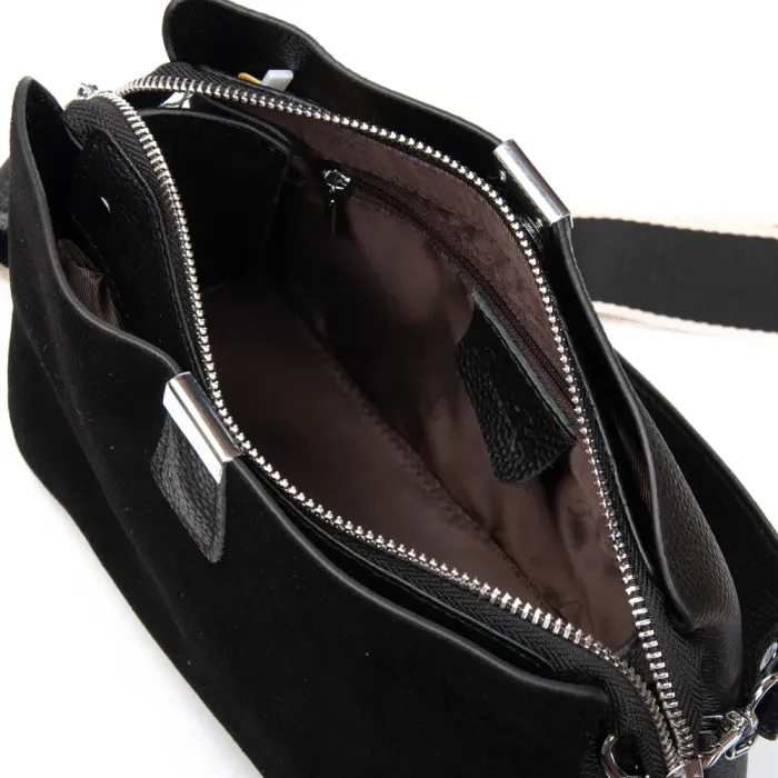 Сумка Женская Классическая замш ALEX RAI 99119 black