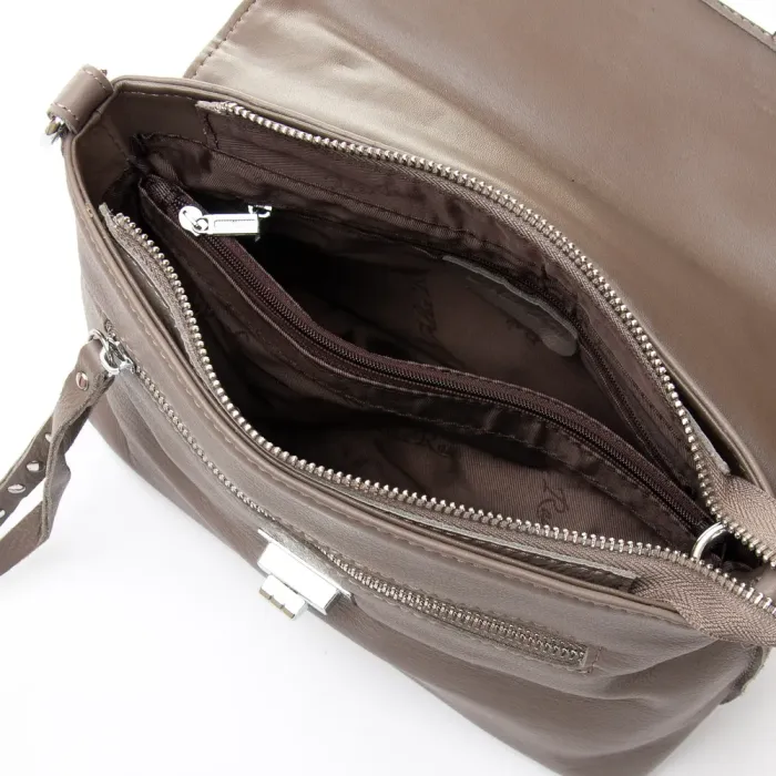 Сумка Женская Классическая кожа ALEX RAI 8793-9 l.gray