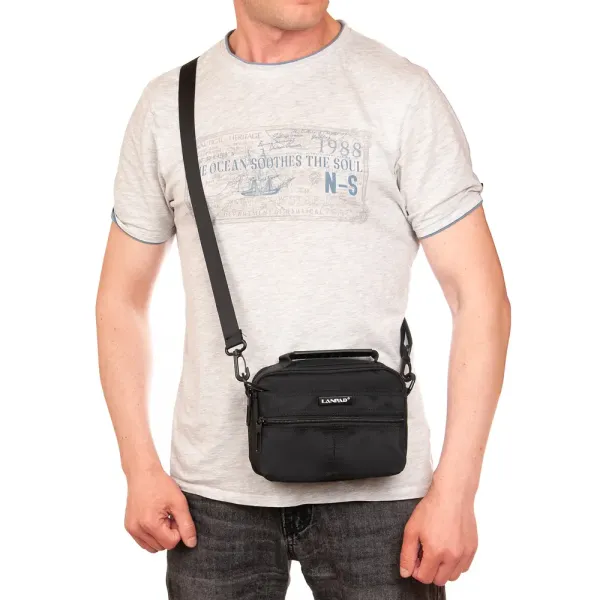 Чоловічий гаманець Classic шкіряний Dr.Bond M2213 black