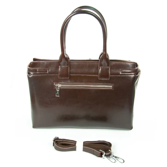 Сумка Женская Классическая кожа ALEX RAI 8806 brown