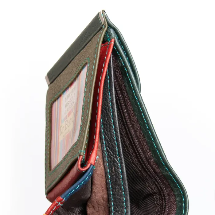 Кошелек Rainbow Женский кожа DR. BOND WRS-33-1 green