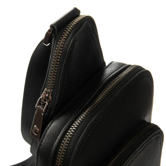 Сумка Мужская На Плечо кожа BRETTON 7936-250 black