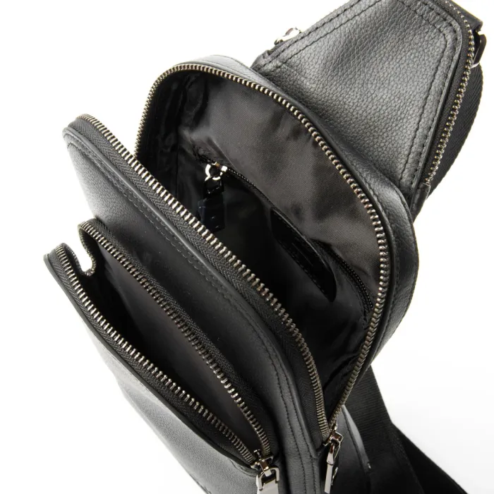 Сумка Мужская На Плечо кожа BRETTON 7936-250 black