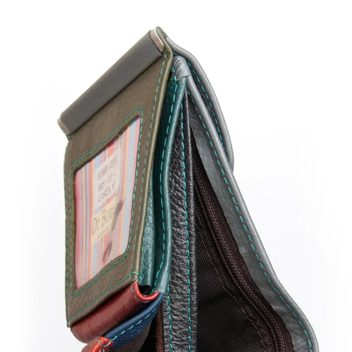 Кошелек Rainbow Женский кожа DR. BOND WRS-33-1 gray
