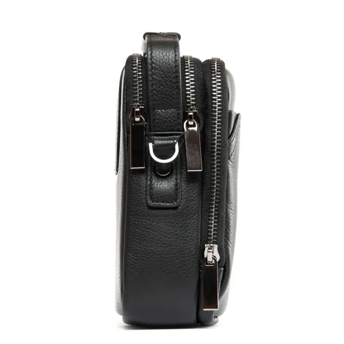 Сумка Мужская Планшет-пояс кожа BRETTON 407-97 black