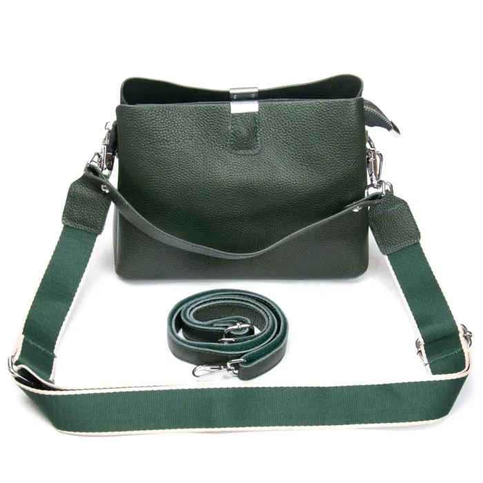 Сумка Женская Классическая замш ALEX RAI 99119 green