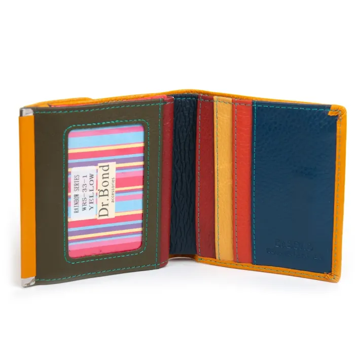 Кошелек Rainbow Женский кожа DR. BOND WRS-33-1 yellow