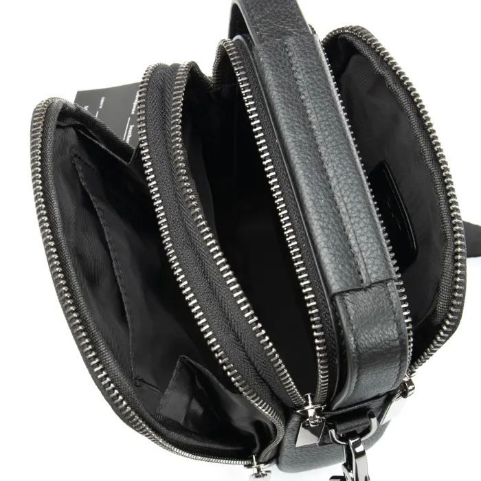 Сумка Мужская Планшет-пояс кожа BRETTON 407-97 black