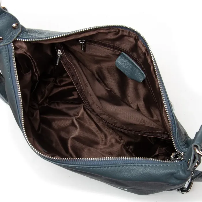 Сумка Женская Классическая кожа ALEX RAI 2055-9 blue