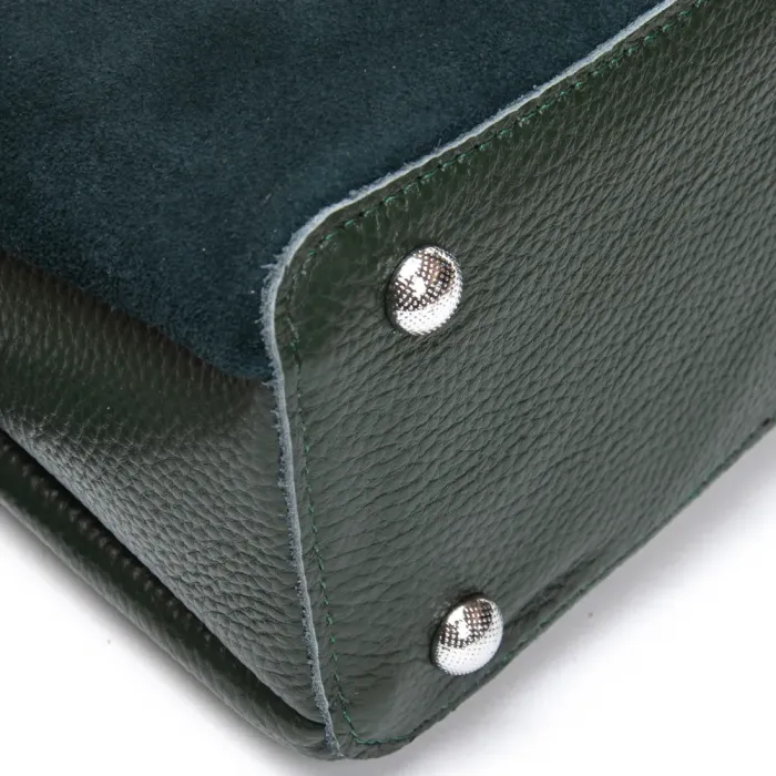 Сумка Женская Классическая замш ALEX RAI 99119 green