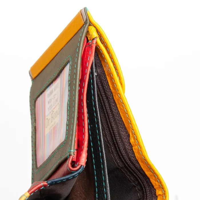Кошелек Rainbow Женский кожа DR. BOND WRS-33-1 yellow