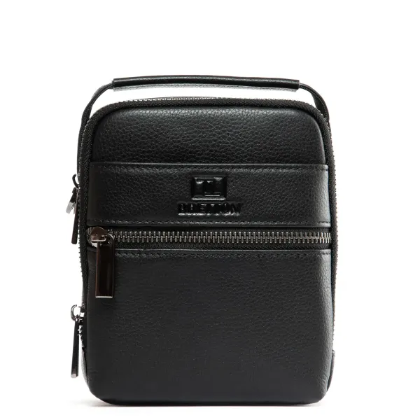 Сумка Мужская Планшет-пояс кожа BRETTON 407-169 black