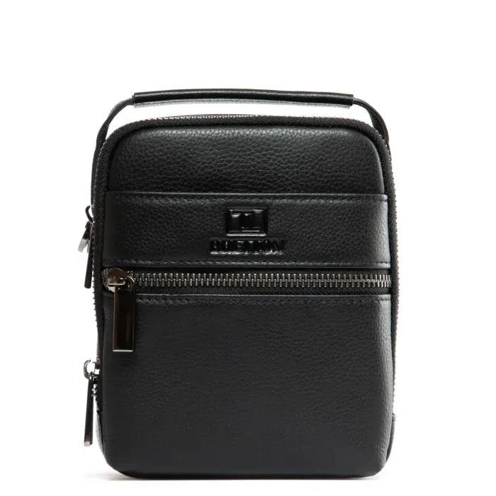Сумка Мужская Планшет-пояс кожа BRETTON 407-169 black