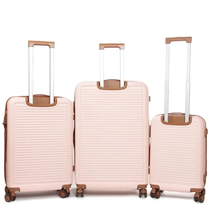 Дорожная Чемодан 31 ABS-пластик FASHION A12 pink