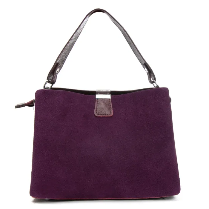 Сумка Женская Классическая замш ALEX RAI 99119 bordo