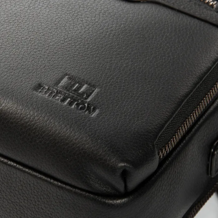 Сумка Мужская Планшет кожа BRETTON 5313-7 black
