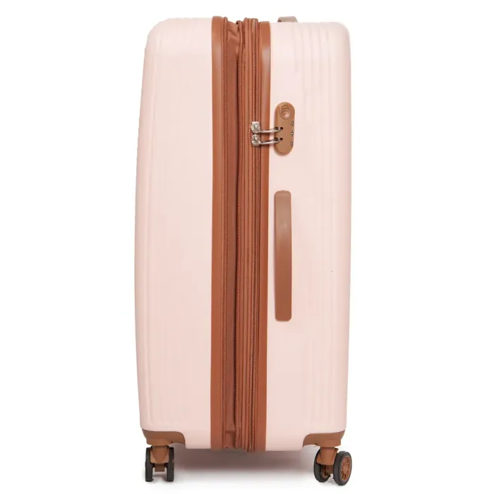 Дорожная Чемодан 31 ABS-пластик FASHION A12 pink