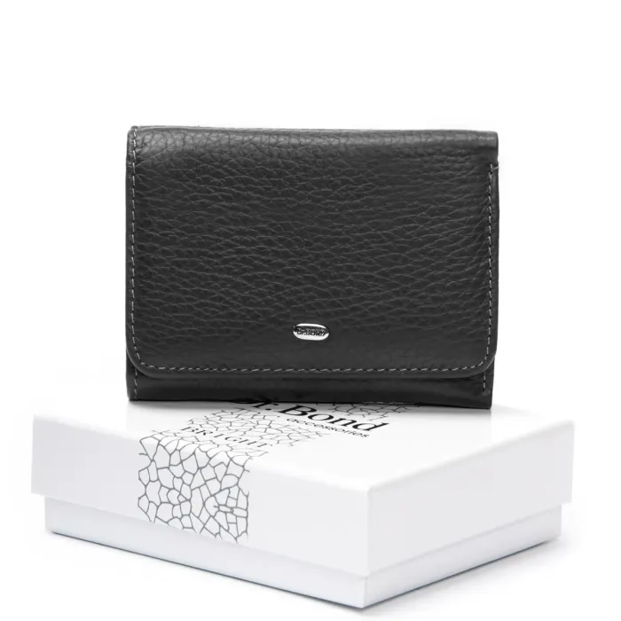 Кошелек Bright Женский кожа DR. BOND WS-403 black