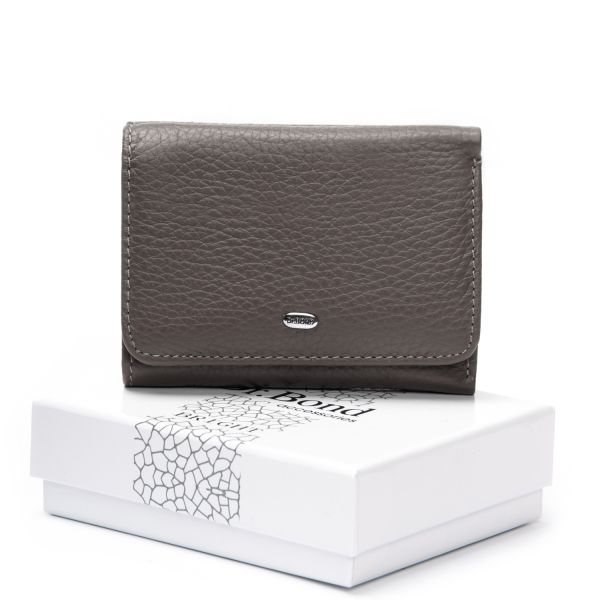 Кошелек Bright Женский кожа DR. BOND WS-403 gray
