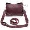 Сумка Женская Классическая замш ALEX RAI 99119 bordo