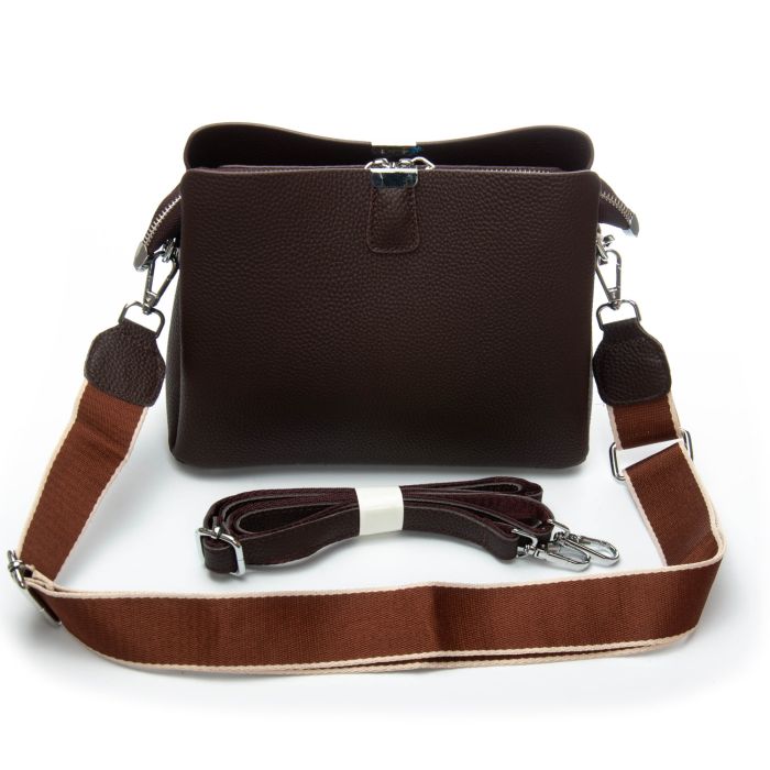 Сумка Женская Классическая кожа ALEX RAI 99119 brown