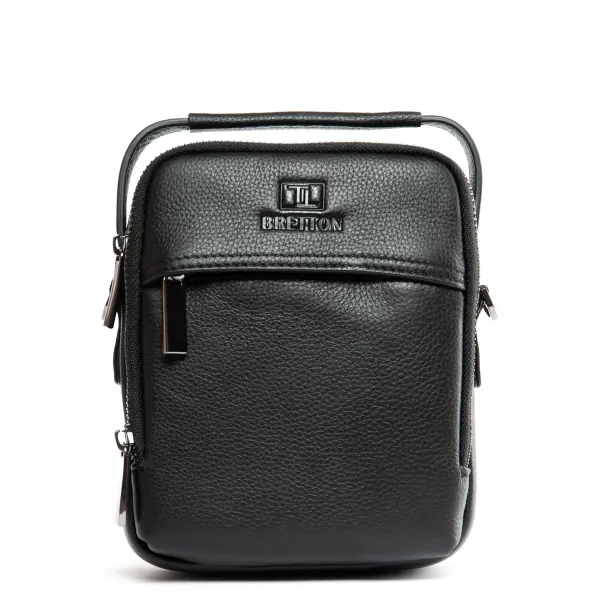 Сумка Мужская Планшет-пояс кожа BRETTON 407-98 black