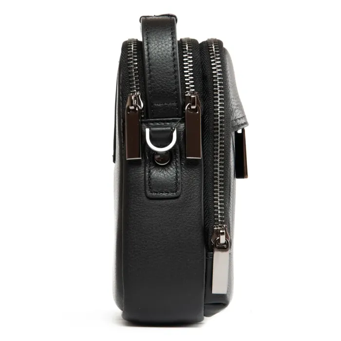 Сумка Мужская Планшет-пояс кожа BRETTON 407-98 black