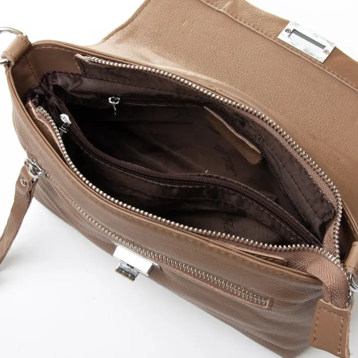 Сумка Женская Классическая кожа ALEX RAI 8793-9 khaki