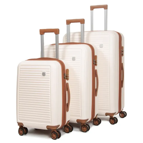 Дорожная Чемодан 31 ABS-пластик FASHION A12 white